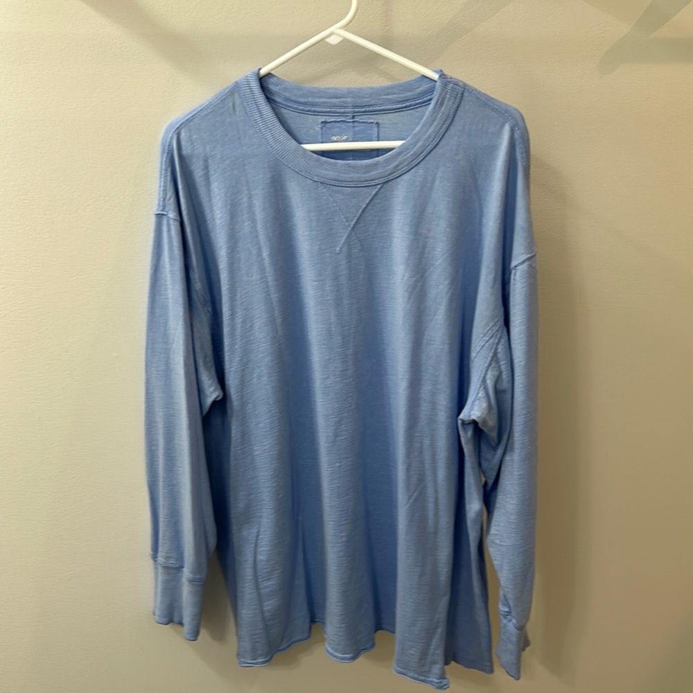 Aerie oversized long sleeve shirt